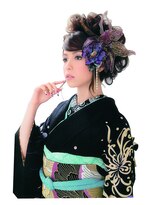 髪技空間アノン(anon)&nbsp;和装アップ　お着付け