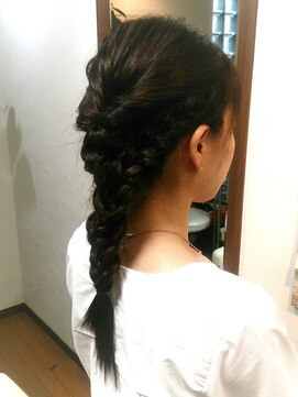 ノア(Noa) 【吉祥寺Noa♪】カジュアルなおでかけ編みこみアレンジ☆