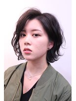アオゾラヘアー 本店(AOZORA HAIR)&nbsp;波ウェーブショート☆