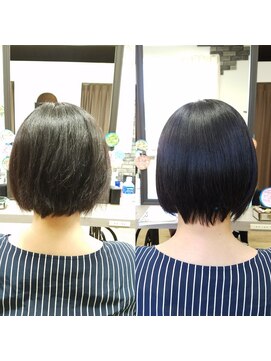 ルーミールーム(RoomieRoom) 髪質改善トリートメント艶サラショートスタイル美シルエット