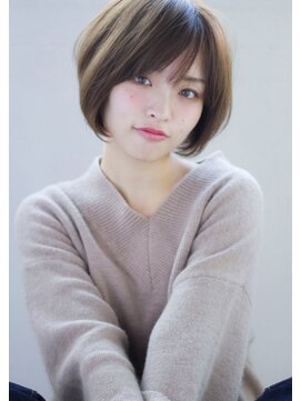 マリアバイアフロート(Maria by AFLOAT) ジェンダーレス 大人かわいいひし形シルエットノーブルショート