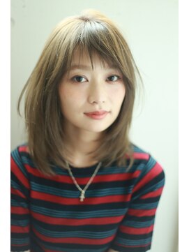 リノ 吉祥寺(Lino kichijoji) 大人可愛いミディアムレイヤー　Lino　吉祥寺