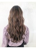 ナチュラルベージュハイライト