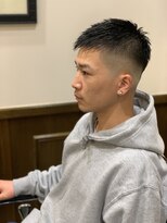 ヒロギンザバーバーショップ 神楽坂店(HIRO GINZA BARBER SHOP)&nbsp;ストリートクロップスタイル/バーバーショップ/直毛