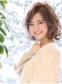 ふんわり柔らかボブ