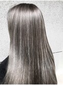 【秋カラー】wealstar hair design ダークグレー×ハイライト