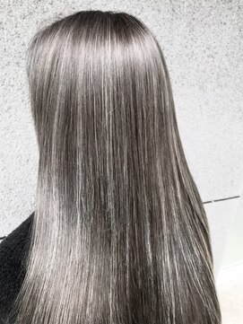 ウィールスター(Wealstar) 【春カラー】wealstar hair design ダークグレー×ハイライト