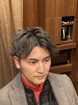 ヒロギンザ 御茶ノ水店(HIRO GINZA) センターパート×スパイラルパーマ