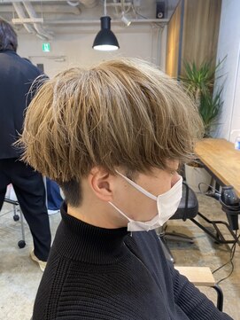 エルオム(EL.HOMME) 【YUKI】ハイトーンベージュ×ナチュラルマッシュ