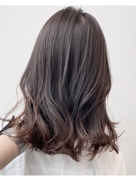 イース バイ アンブルリュクス 北千住(Ease by amble luxe) 前髪/くびれ/イヤリングカラー/イメチェン/ラベンダーカラー