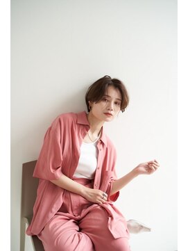 ビュート ヘアー ジョージ(Beaut Hair GEORGE) 大人の女性になれるエッジショートボブ