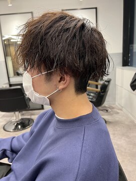 エイト 池袋店(EIGHT ikebukuro) 波巻きパーマ@富澤翼