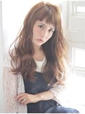 大人キレイ　外国人風　ほつれウェーブパーマ