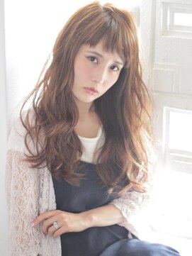 メゾンシルク(Maison Cirque.) 大人キレイ　外国人風　ほつれウェーブパーマ