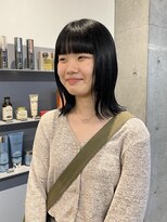 カサネ(casane)&nbsp;ぱっつんロブ！