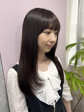 ガルボヘアー 名古屋栄店(garbo hair) #レイヤーカット#顔まわりカット#ブラウン#10代#20代#名古屋