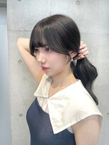【ARTE表参道/青山】韓国風顔まわりレイヤー×ベージュカラー