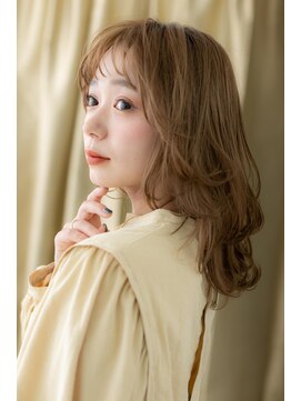 モッズヘア 越谷(mod's hair) 外国人風グラデーションゆる巻きロングTb4越谷20代30代40代