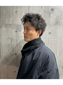 メンズアンダーバーホワイト 南海難波店(Men's _WHITE) スパイキーショート×ツイスパ