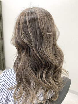 アオアクア バイ グルグル 小岩店(ao akua by GULGUL) 大人なバレイヤージュカラー