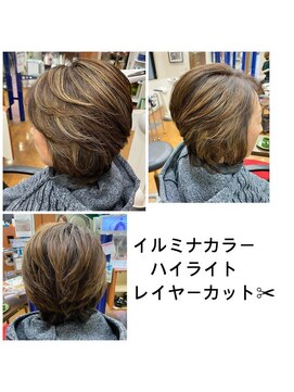ココロエ ヘアアート(cocoroe HAIR ART) ショートレイヤー