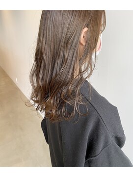 フープヘアー(HOOP.HAIR) オリーブアッシュカラー
