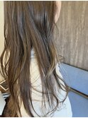 ロング×イヤリングカラー