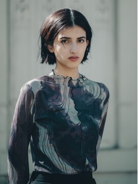 ルームヘア 笹塚店(Room hair) ボブ/グレージュ/大人女性/レイヤー/ショート[笹塚]