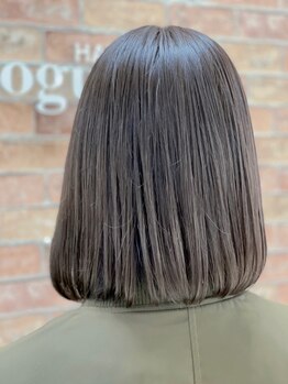 ローグヘアー 板橋AEON店(Rogue HAIR)の写真/【カット+縮毛矯正+TOKIOトリートメント￥20280】毛先まで綺麗にまとまる、ナチュラルなストレートヘアに♪