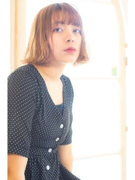 ミリ 千歳烏山(Mili CARE&SPA) ボブ外ハネヘア