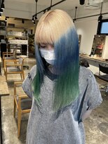 ザ オーダー(THE ORDER)&nbsp;デザインカラー/青髪/オリーブ/ブロンド/ルーツカラー