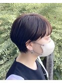 マッシュショート#シースルーバング#アッシュブラウン#豊橋#豊川