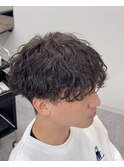 マッシュ波巻きスパイラルパーマ静岡メンズ
