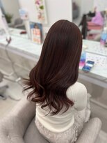 エレラビューティー(ELERA beauty)&nbsp;透明感カラー/ブラウンレッド/レイヤーロング