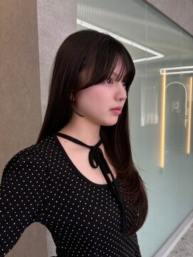 ボタン ハカタ(VOTAN hakata) 博多/韓国ヘア/顔周りカット/2way前髪/暗めカラー/地毛風カラー