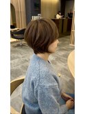 フレッシュショート×アッシュカラー　　五十嵐