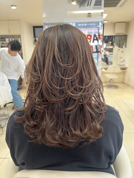 ショコララテ 【簡単ワンカール】世代問わず人気のレイヤースタイル