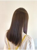 ミディアムストレートスタイル