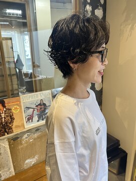 エディ(eddie) 【eddie】マッシュショート×パーマ