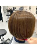 丸みショートボブ
