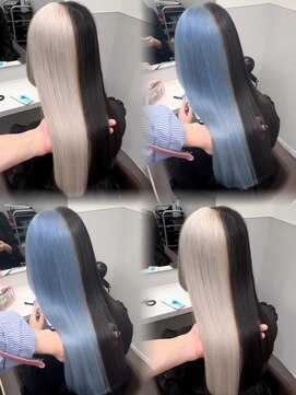 ワンズミラー 立川(ONE'S MIRROR) ケアブリーチ/インナーカラー/ハイトーンカラー/似合わせカット