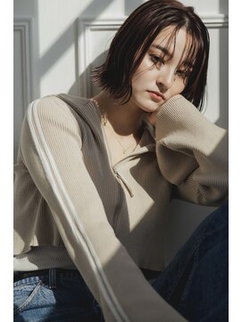 ヴァーグバイトリ(vague by tori) 切りっぱなしボブ