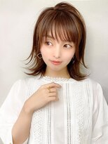 アフロート エル 錦糸町(AFLOAT L) 後れ毛が可愛い顔周りレイヤー/ナチュラルアッシュ/顔周り