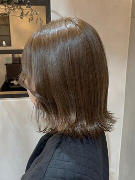 ブルーメ(Blume...) ブリーチなしWカラー/グレーベージュ