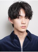 ハーフアップシャドウ