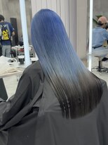 エヴァン(HEVIN)&nbsp;ブルー×ブラック/グラデーションカラー