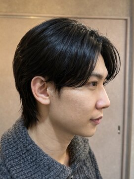 メンズ アールクリップ 表参道(ar clip) 横顔綺麗にみせる艶髪メンズスタイル