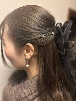 ニュカ(NuKa) 大人のふんわりハーフアップ