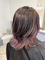 ソエル(soel) ピンクバイオレットのグラデーションカラー