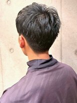 アンド アノン(and anon)&nbsp;ビジネスショート 刈り上げ ツーブロック メンズカット 20代